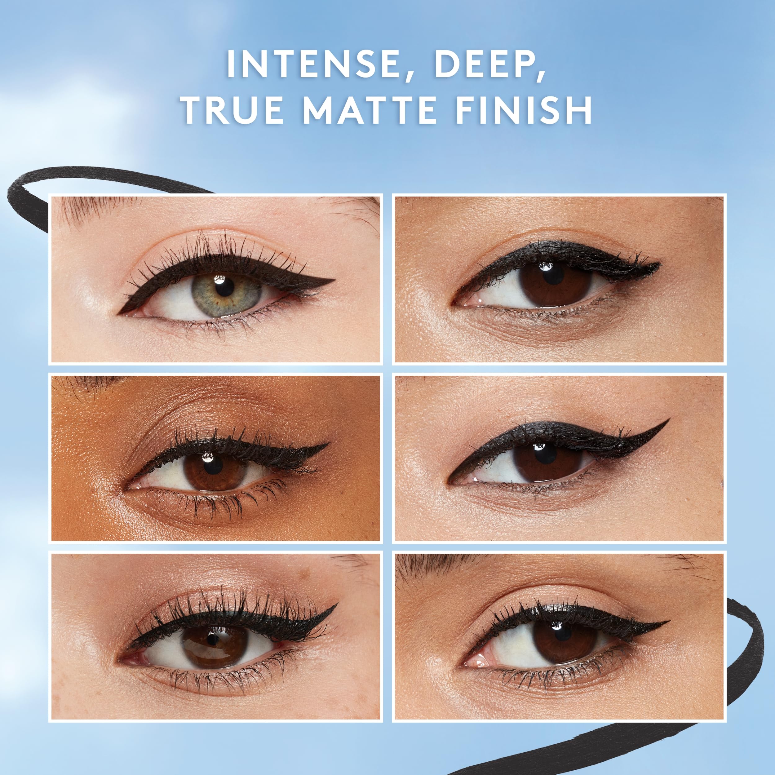 Foto 7 pulgar | Delineador Líquido Covergirl Exhibitionist Lash Enhancing Matte Black - Venta Internacional.