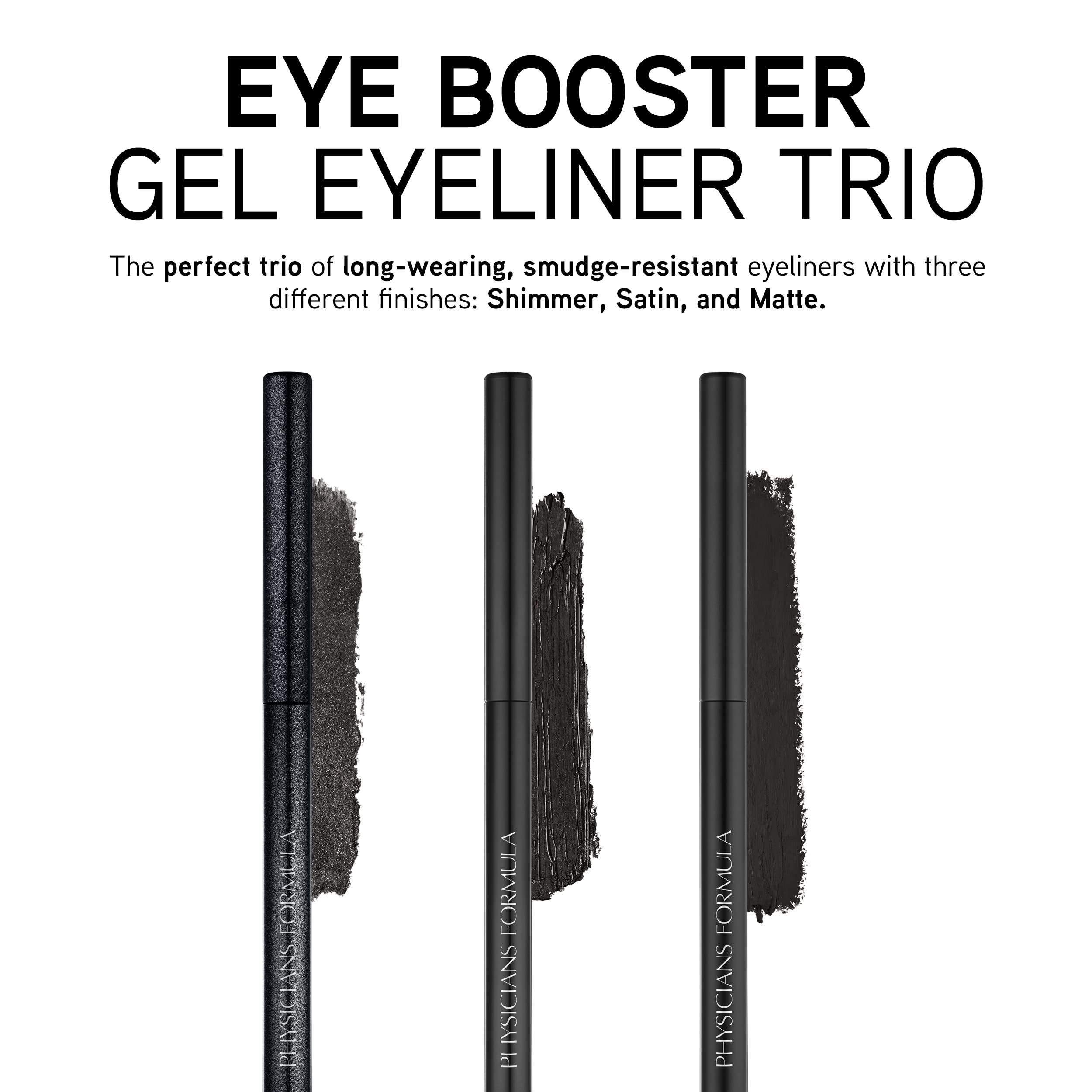 Foto 6 pulgar | Set De Delineador De Ojos Physicians Formula Eye Booster Gel Black X3 - Venta Internacional.