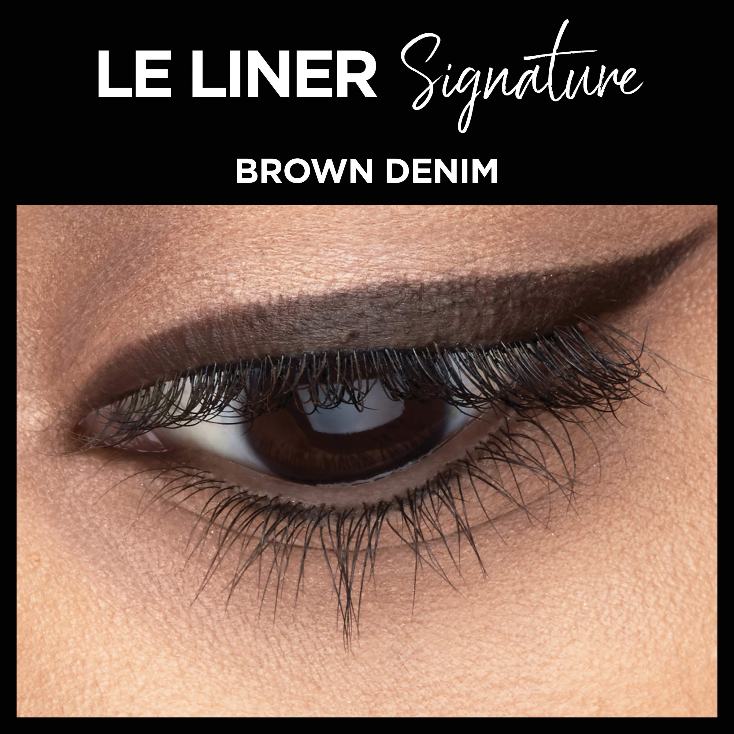 Foto 6 pulgar | Delineador De Ojos L'oréal Paris Le Liner Signature Brown Denim - Venta Internacional.