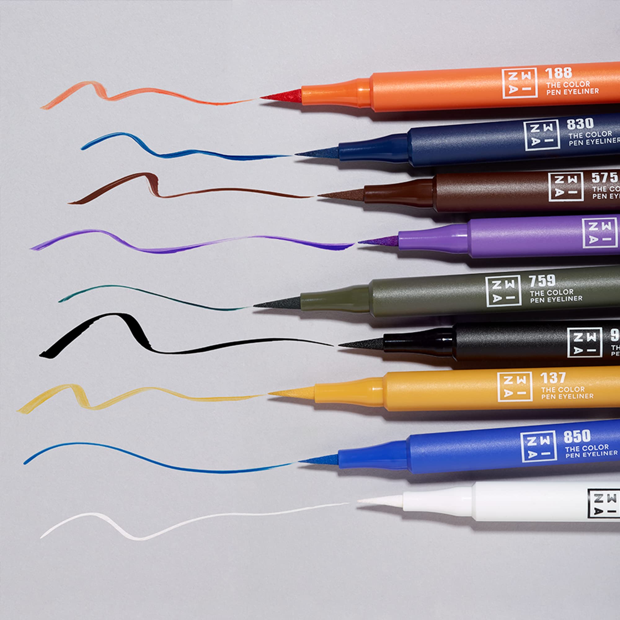 Foto 5 | Delineador De Ojos 3ina The Color Pen 188, Punta Ultrafina 14h, Naranja - Venta Internacional.