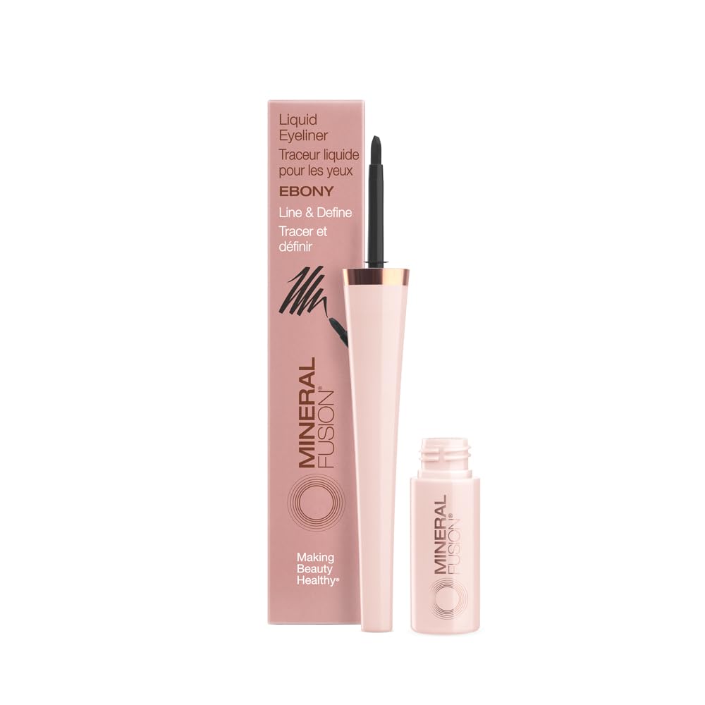 Foto 1 | Delineador Líquido Mineral Fusion Ebony 3 Ml - Venta Internacional.