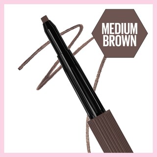 Foto 3 | Lápiz Delineador De Ojos Maybelline Hyper Easy No Slip Marrón Medio - Venta Internacional.
