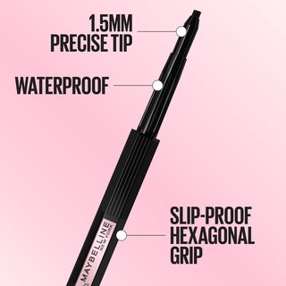 Foto 6 | Lápiz Delineador De Ojos Maybelline Hyper Easy No Slip Marrón Medio - Venta Internacional.