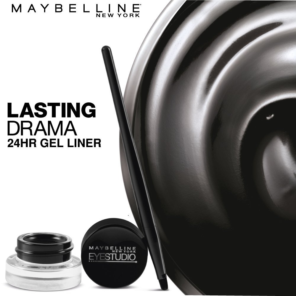 Foto 8 pulgar | Delineador De Ojos En Gel Maybelline New York Eye Studio Lasting Drama - Venta Internacional.