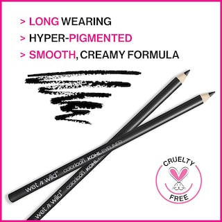 Foto 2 | Lápiz Delineador De Ojos Wet N Wild Color Icon Kohl Rich Black - Venta Internacional.