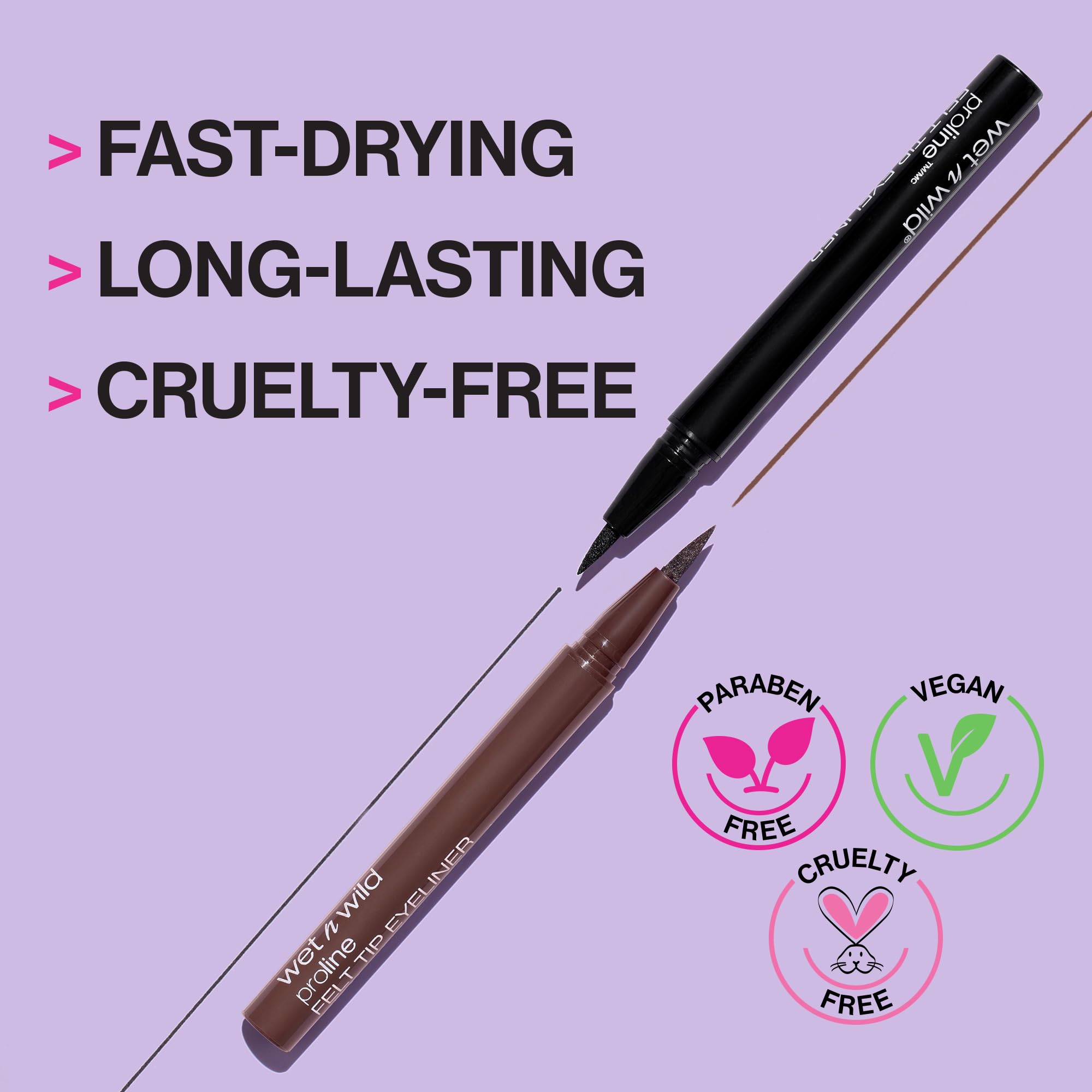 Foto 2 | Delineador Líquido Wet N Wild Megaliner Black - Venta Internacional.