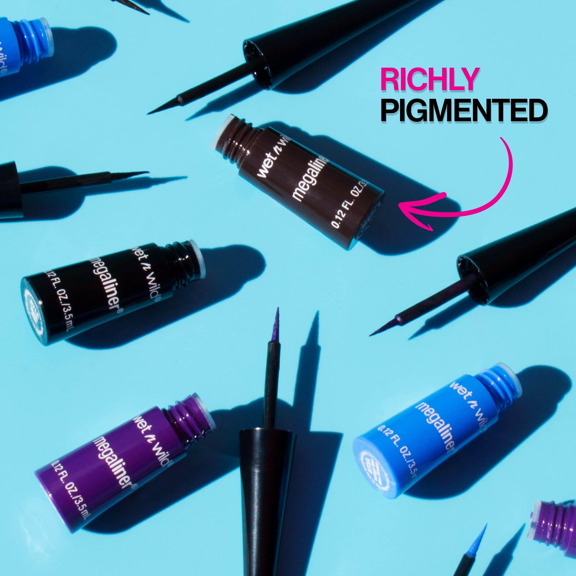 Foto 5 | Delineador Líquido Wet N Wild Megaliner Black - Venta Internacional.