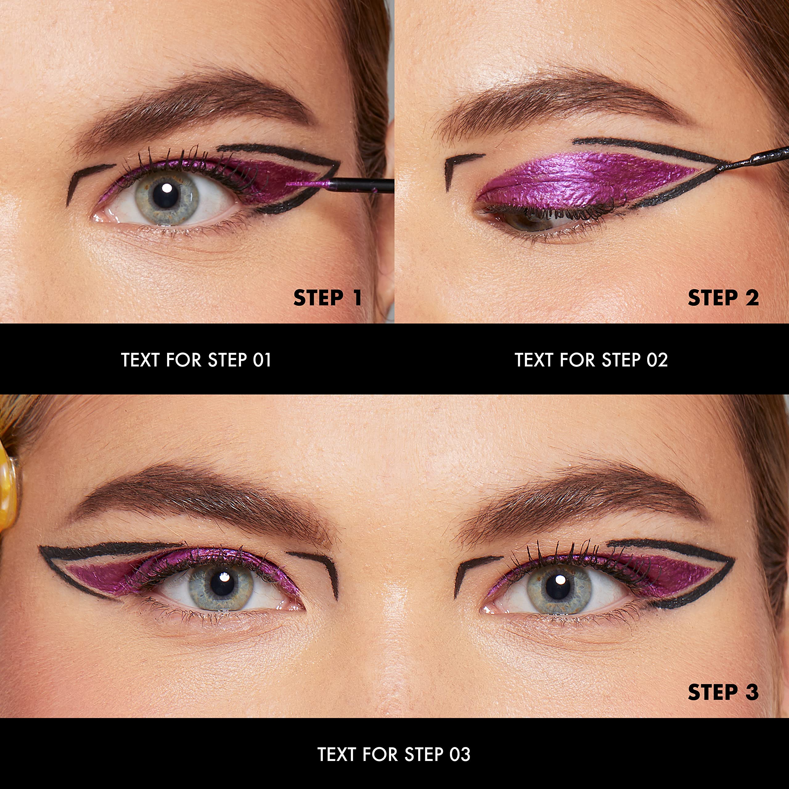 Foto 6 pulgar | Delineador De Ojos Nyx Professional Makeup Epic Wear Negro Metalizado - Venta Internacional.