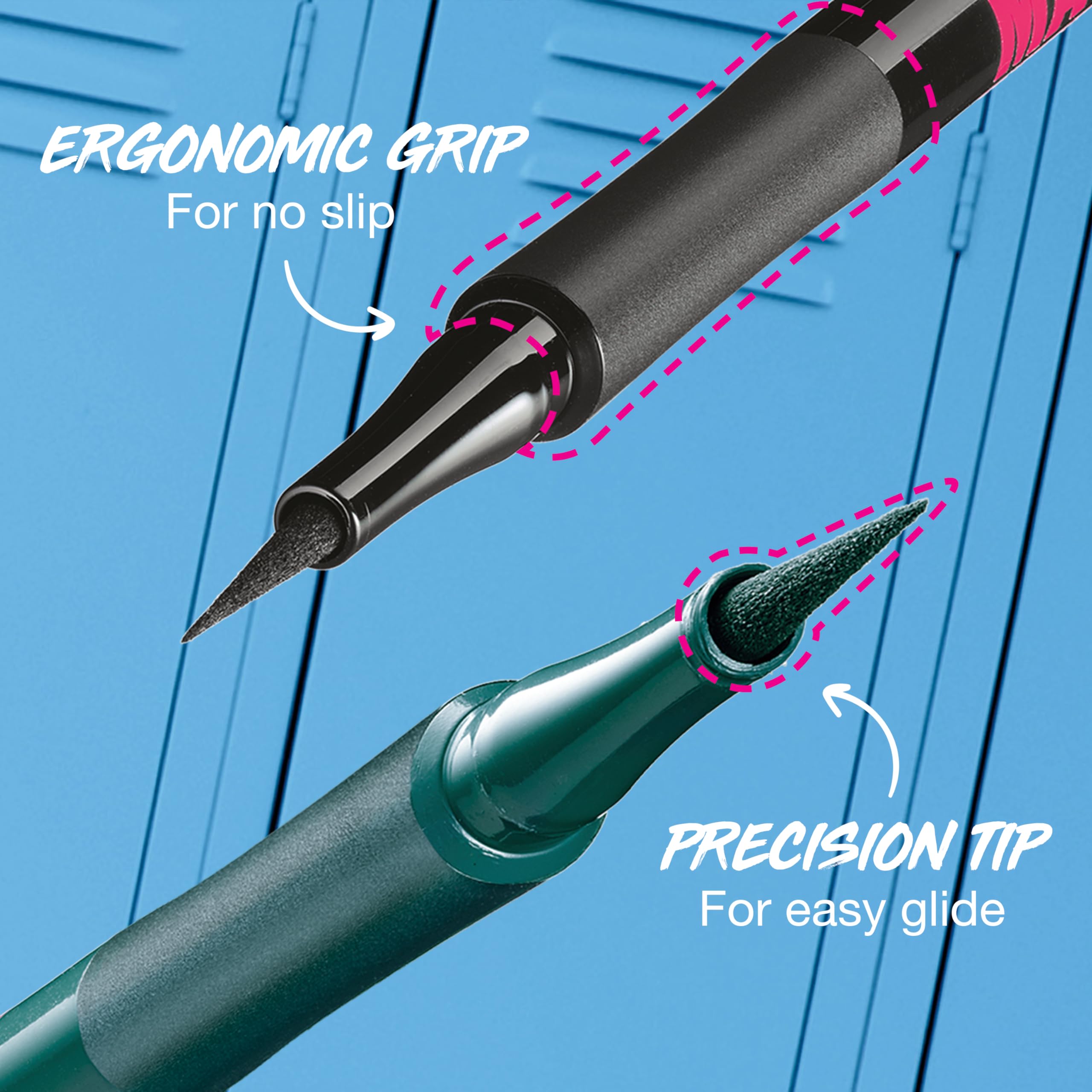 Foto 2 | Delineador Líquido Maybelline Master Precise, Resistente Al Agua Durante 30 Horas - Venta Internacional.
