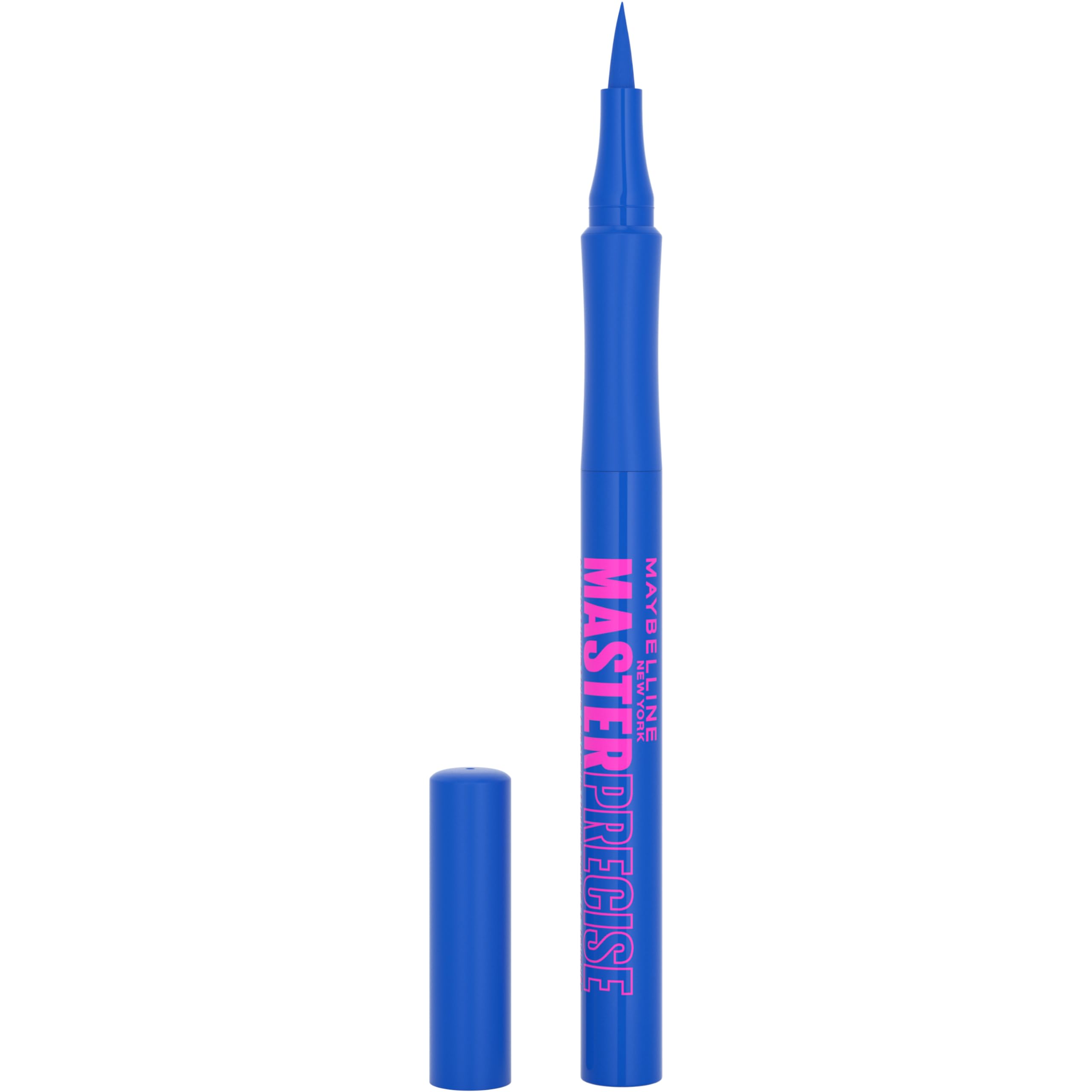 Foto 2 pulgar | Delineador Líquido Maybelline Master Precise Waterproof 30 Horas Azul Cobalto - Venta Internacional.