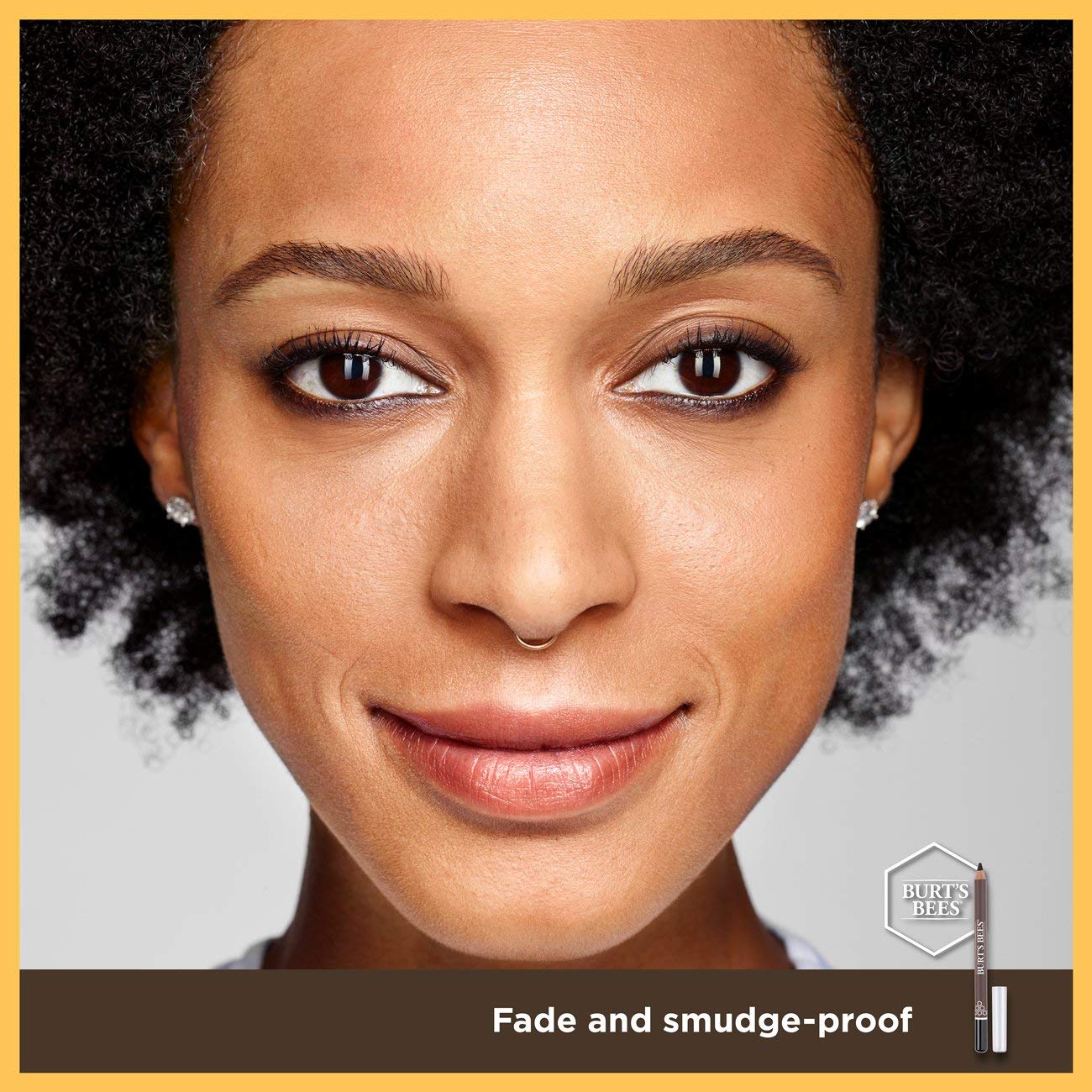 Foto 7 pulgar | Delineador De Ojos Burt's Bees Nourishing Soft Black 1.2 Ml - Venta Internacional.