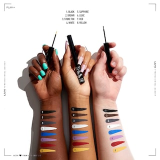 Foto 6 | Delineador De Ojos Nyx Professional Makeup Epic Wear Lila Waterproof - Venta Internacional.