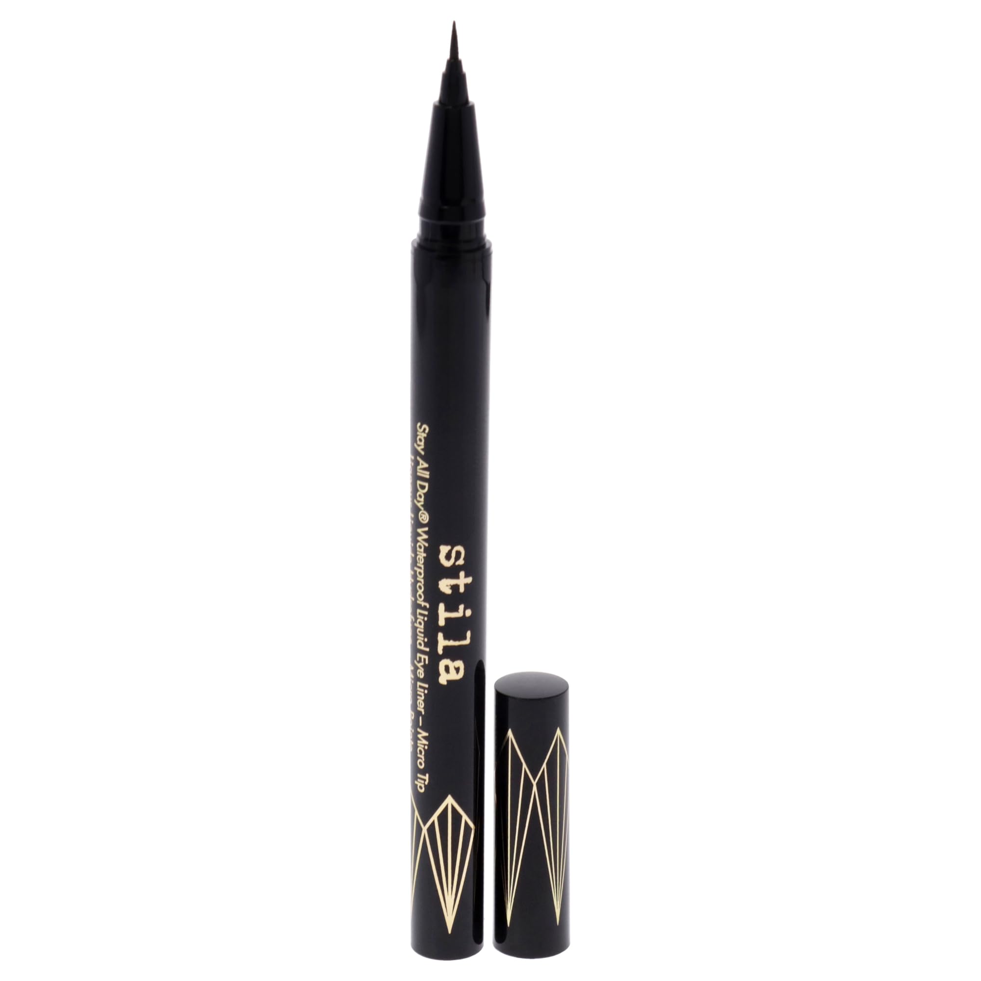 Foto 3 pulgar | Delineador De Ojos Stila Stay All Day Waterproof Micro Tip Intense Black - Venta Internacional.