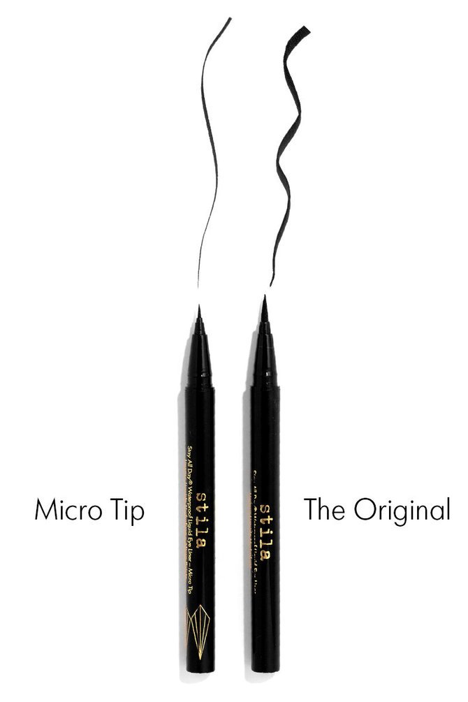 Foto 7 pulgar | Delineador De Ojos Stila Stay All Day Waterproof Micro Tip Intense Black - Venta Internacional.