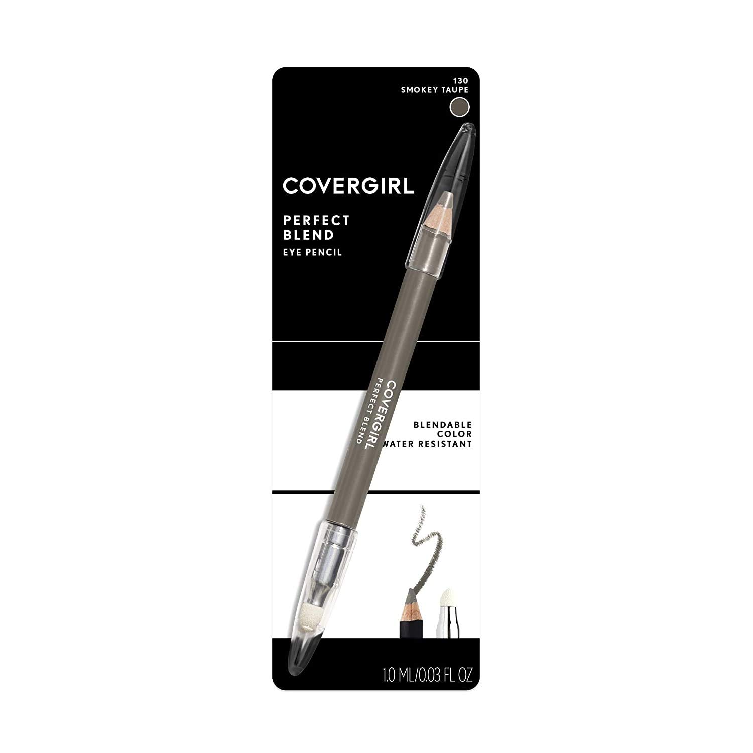 Foto 4 pulgar | Lápiz Delineador De Ojos Covergirl Perfect Blend Smoky Taupe 130 - Venta Internacional.