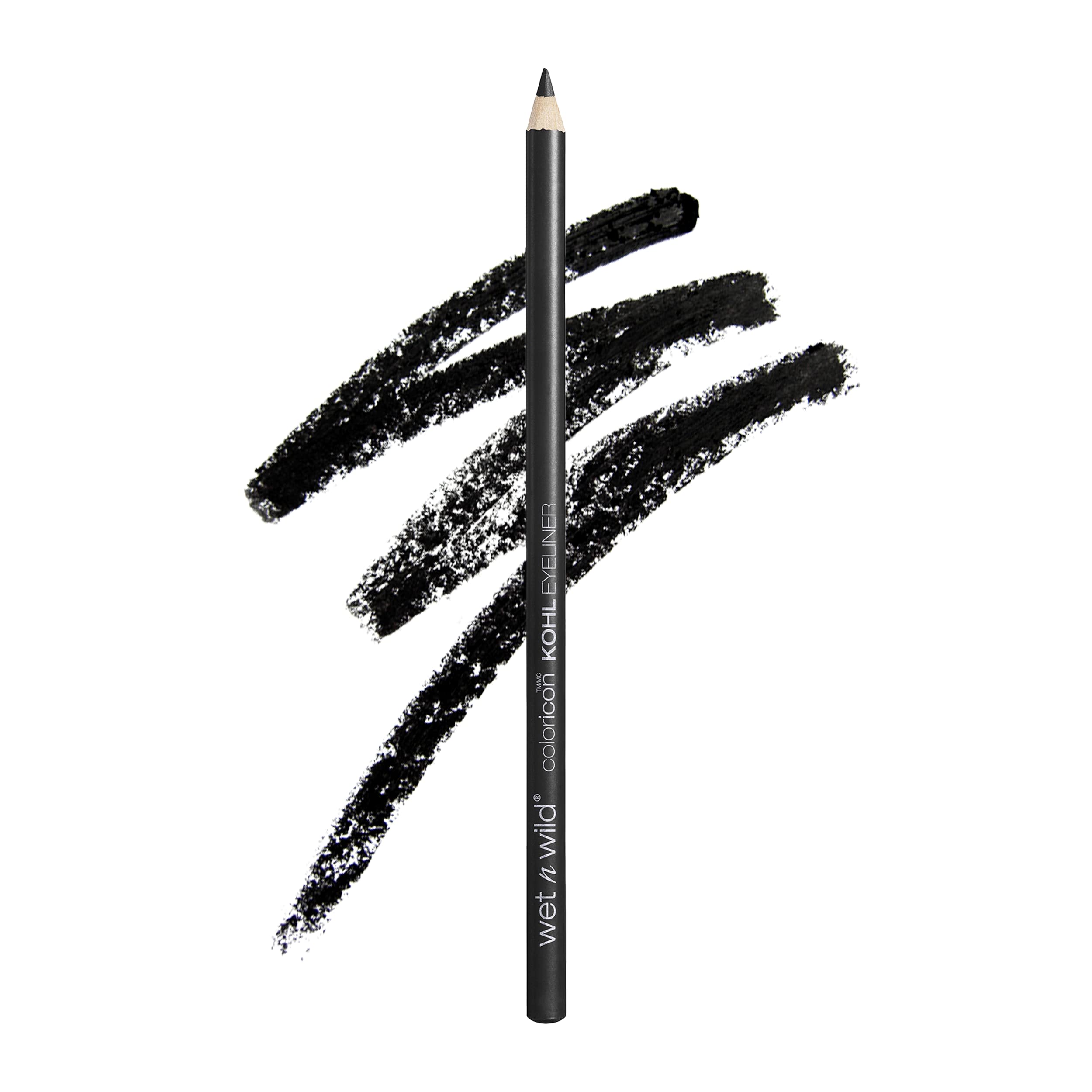 Lápiz Delineador De Ojos Wet N Wild Color Icon Kohl Rich Black - Venta Internacional.