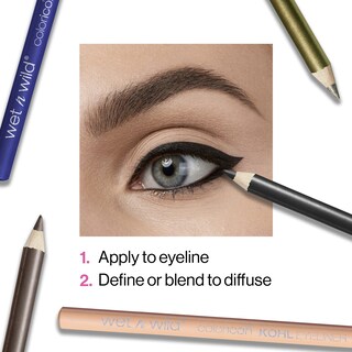 Foto 6 | Lápiz Delineador De Ojos Wet N Wild Color Icon Kohl Rich Black - Venta Internacional.