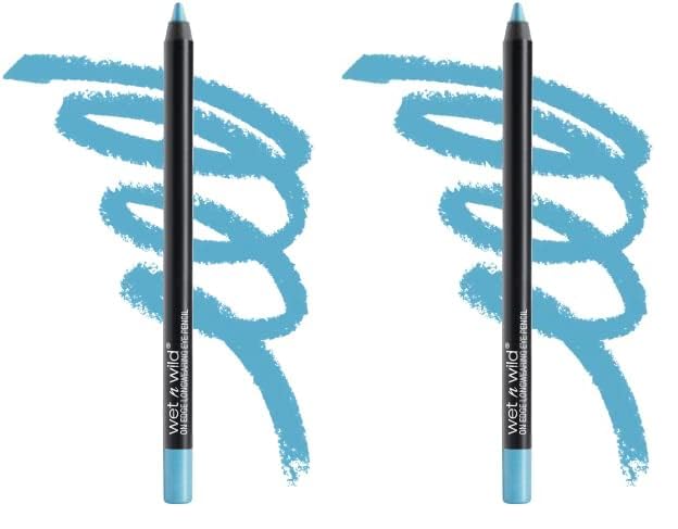 Lápiz Delineador De Ojos Wet N Wild On Edge Longwearing Blue (paquete De 2) - Venta Internacional.