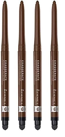 Delineador De Ojos Rimmel London Exagerate Auto Waterproof Rich Brown - Venta Internacional.