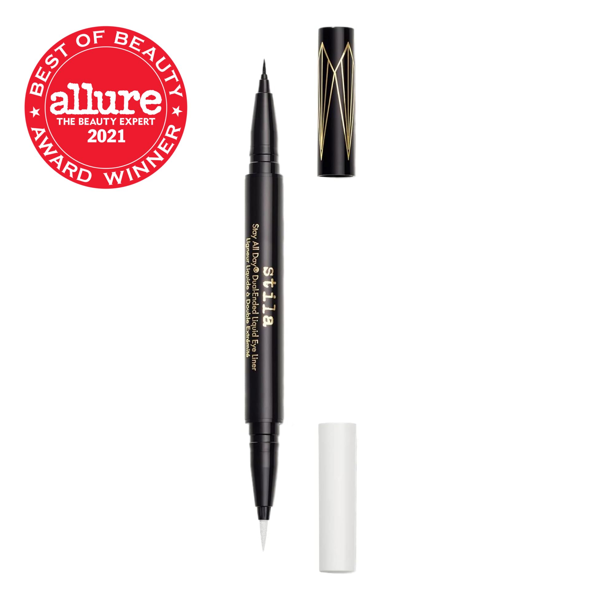 Foto 3 pulgar | Delineador De Ojos Líquido Stila Stay All Day  De Doble Punta - Venta Internacional.