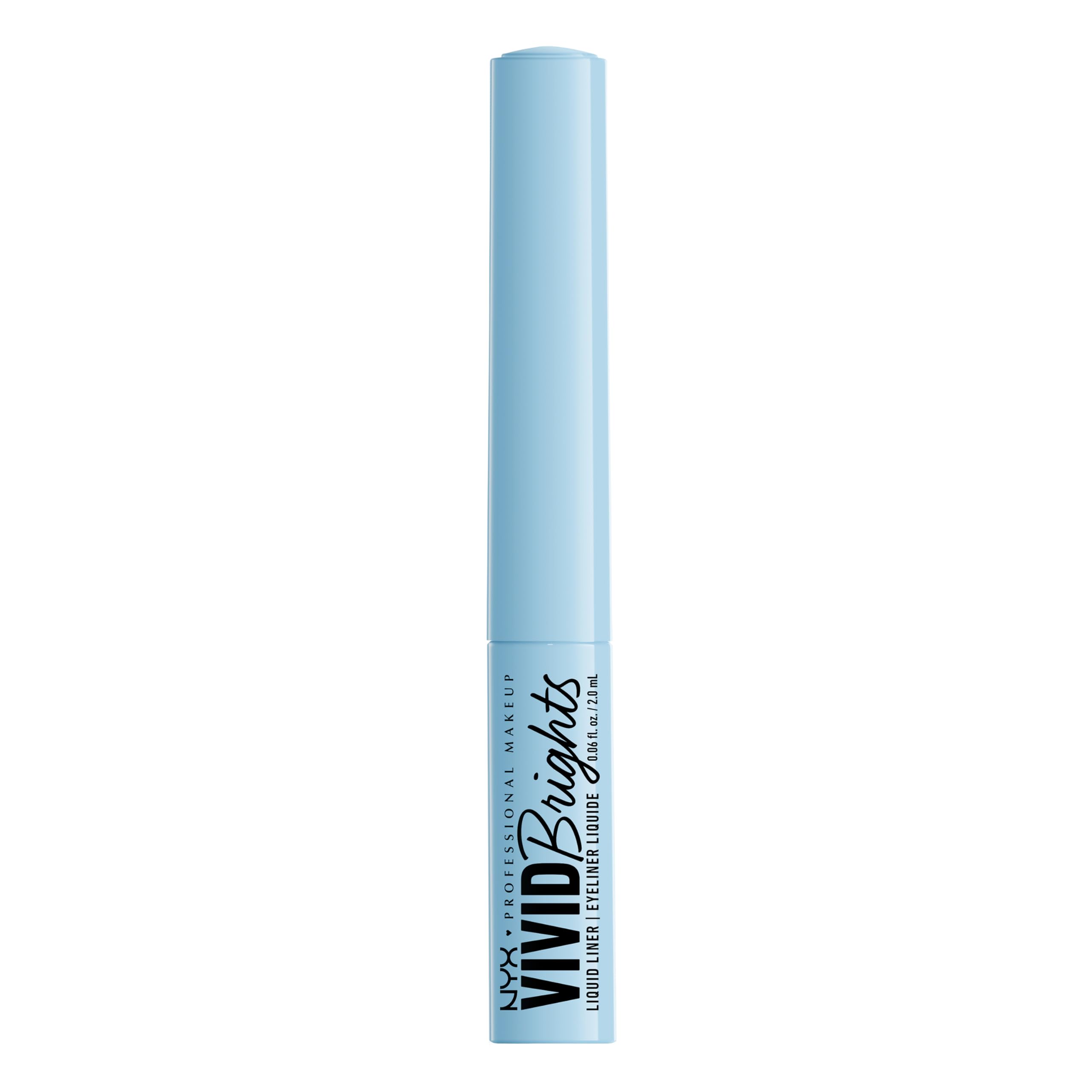 Foto 8 pulgar | Delineador De Ojos Nyx Professional Makeup Vivid Brights Liquid Blue - Venta Internacional.