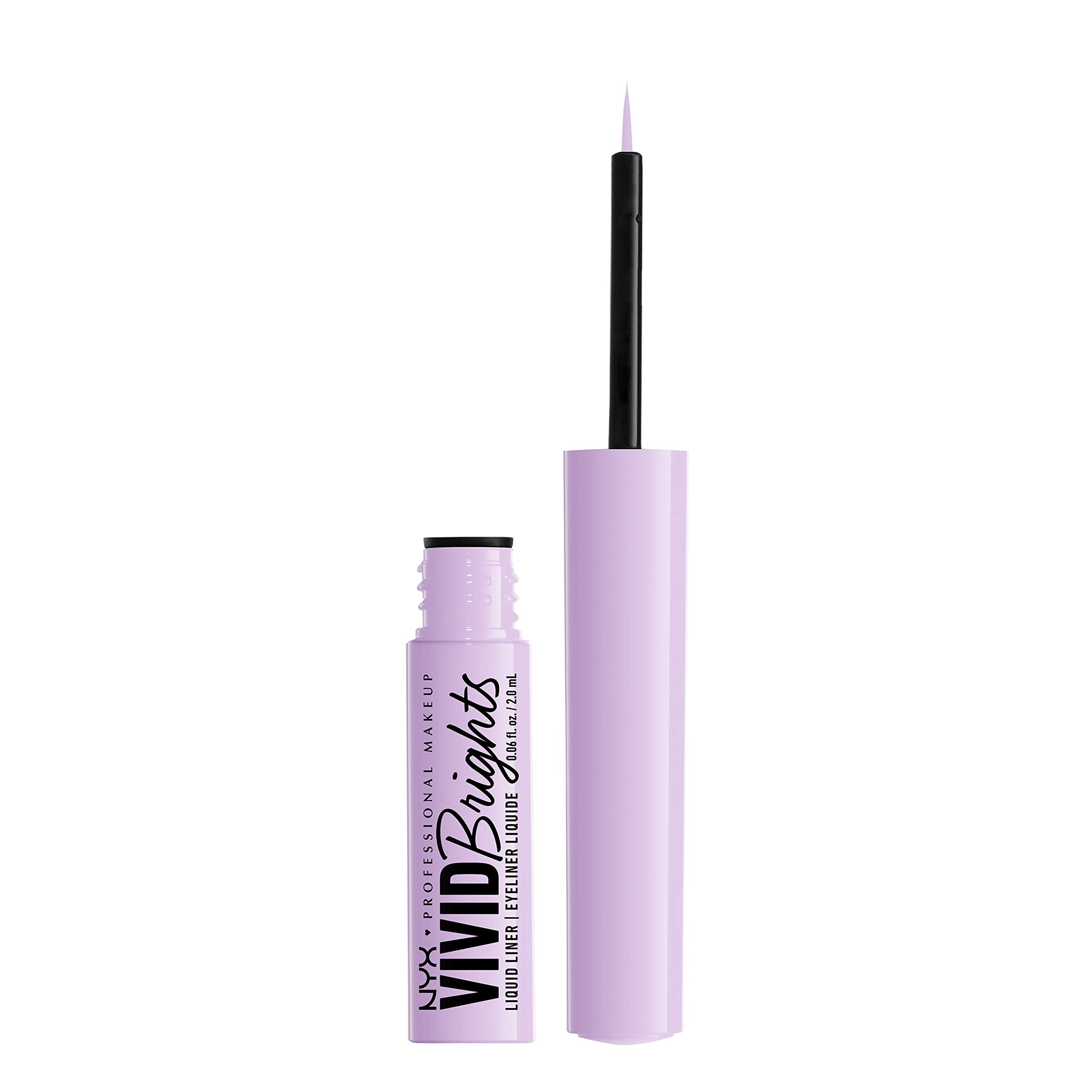 Foto 8 pulgar | Delineador De Ojos Nyx Professional Makeup Vivid Brights Lila Pink - Venta Internacional.