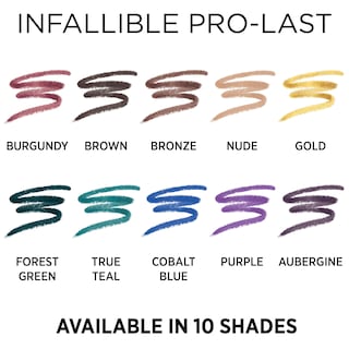 Foto 6 | Delineador De Ojos L'oreal Paris Infallible Pro-last Waterproof Burgundy - Venta Internacional.
