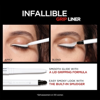 Foto 5 | Lápiz Delineador De Ojos L'oreal Paris Infallible Grip Polar White - Venta Internacional.