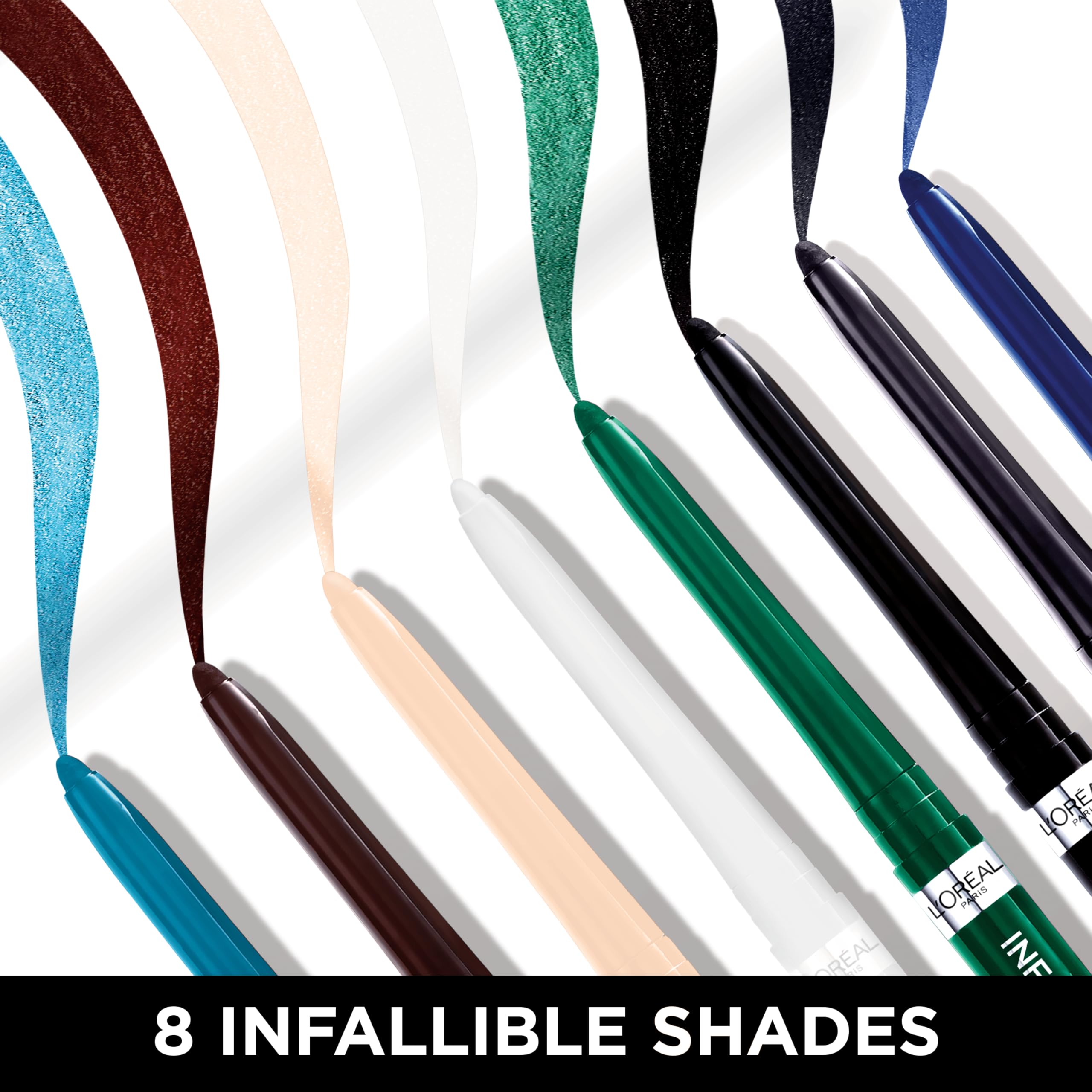 Foto 6 | Lápiz Delineador De Ojos L'oreal Paris Infallible Grip Polar White - Venta Internacional.