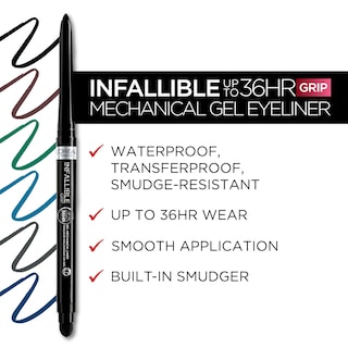 Foto 7 | Lápiz Delineador De Ojos L'oreal Paris Infallible Grip Polar White - Venta Internacional.