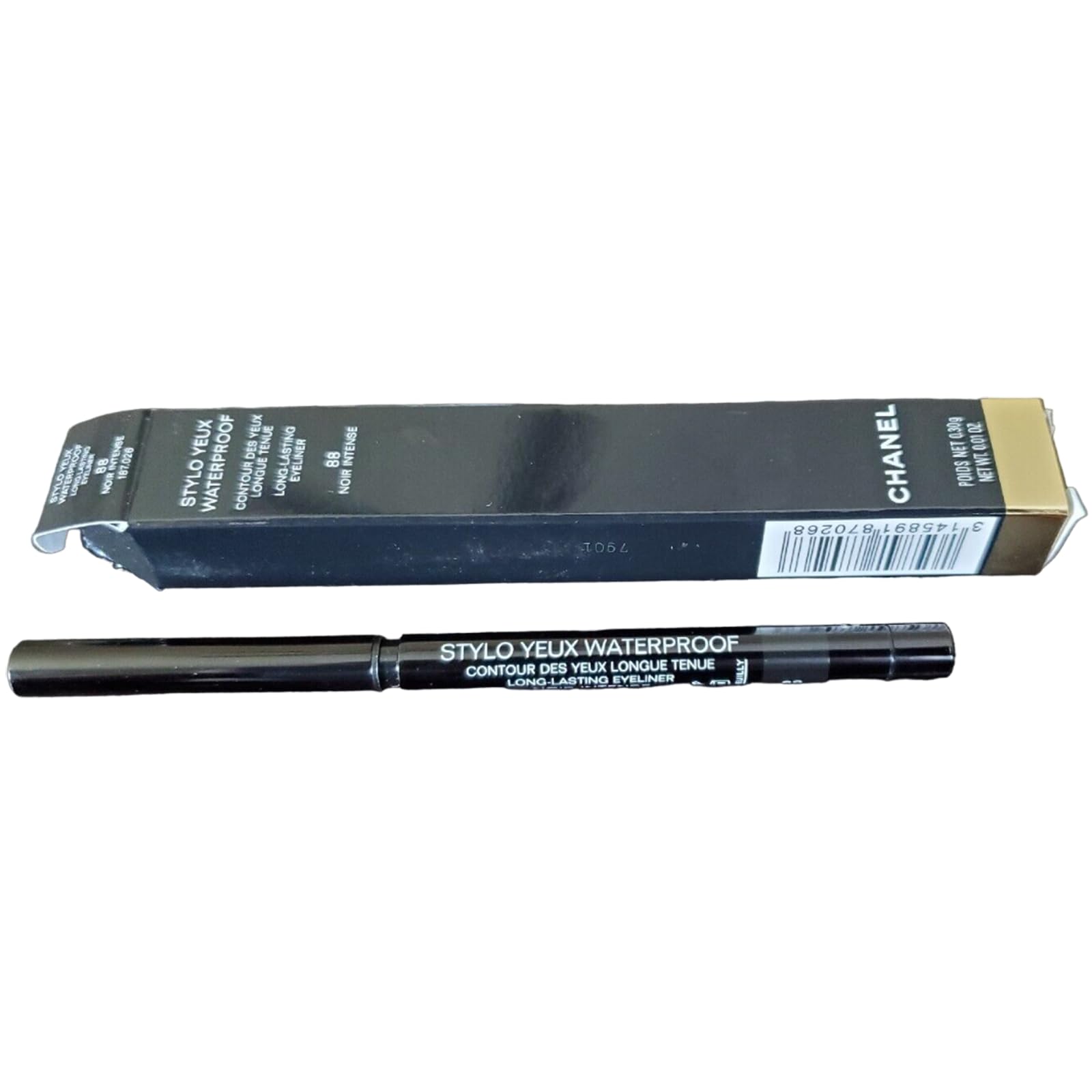 Foto 5 pulgar | Delineador De Ojos Chanel Stylo Yeux Waterproof Long-durable #88 Noir - Venta Internacional.