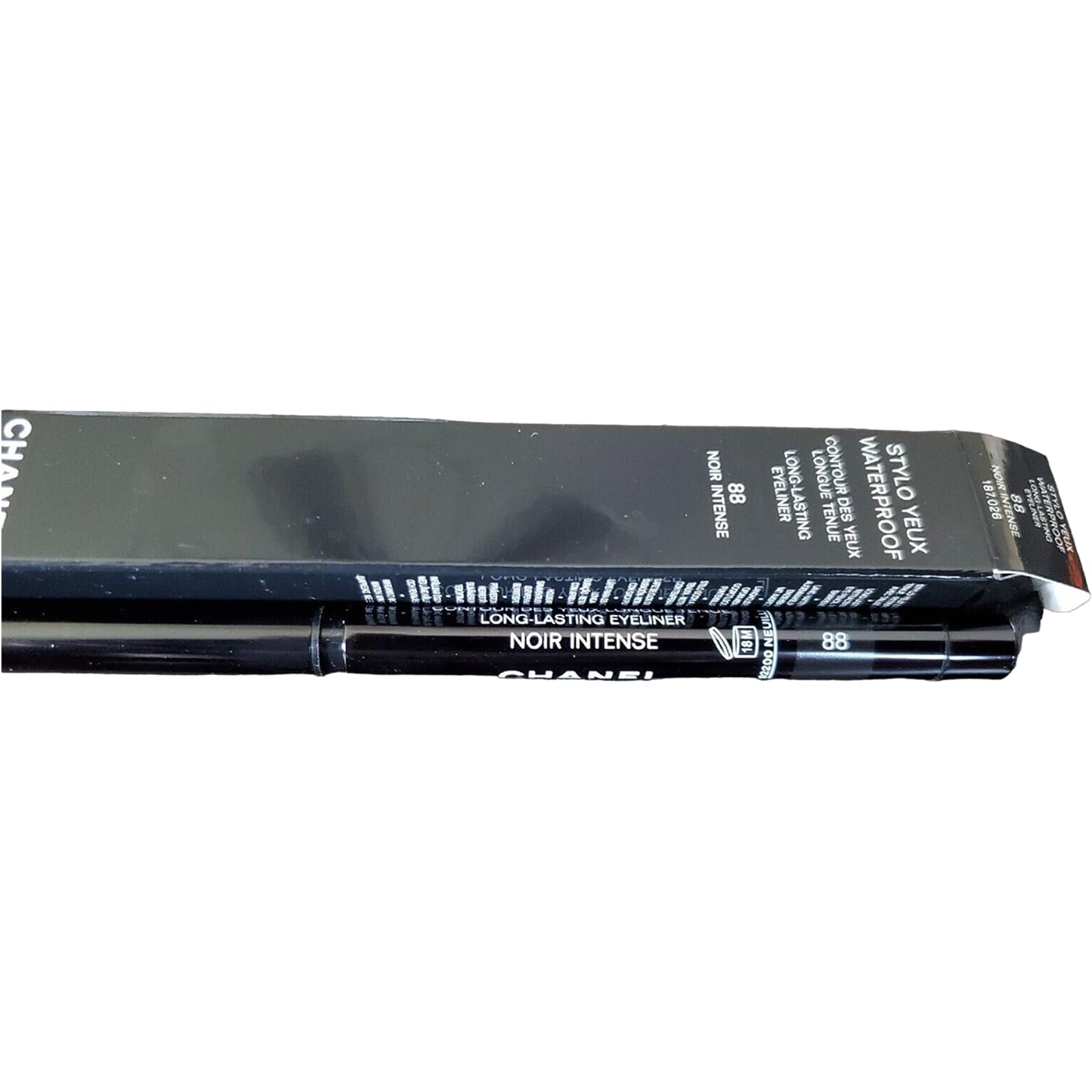 Foto 6 pulgar | Delineador De Ojos Chanel Stylo Yeux Waterproof Long-durable #88 Noir - Venta Internacional.