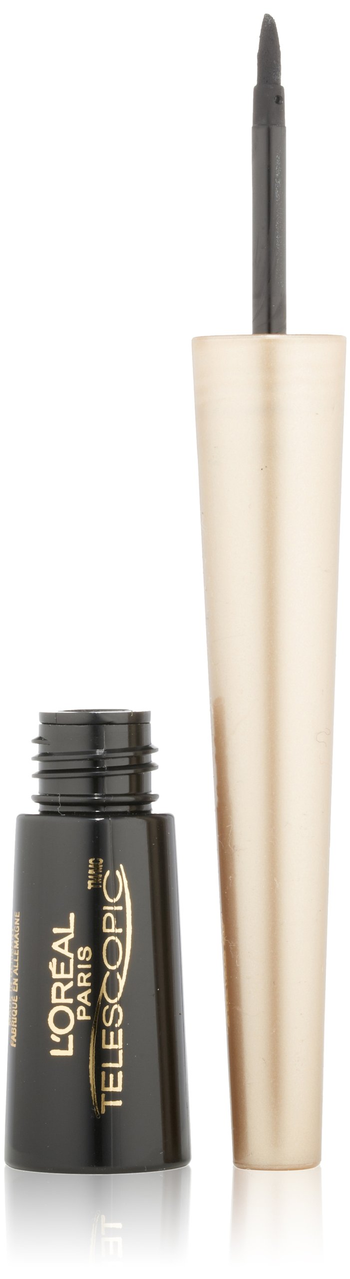 Delineador Líquido para ojos  L'Oréal Paris Telescopic Precision Black-Venta Internacional