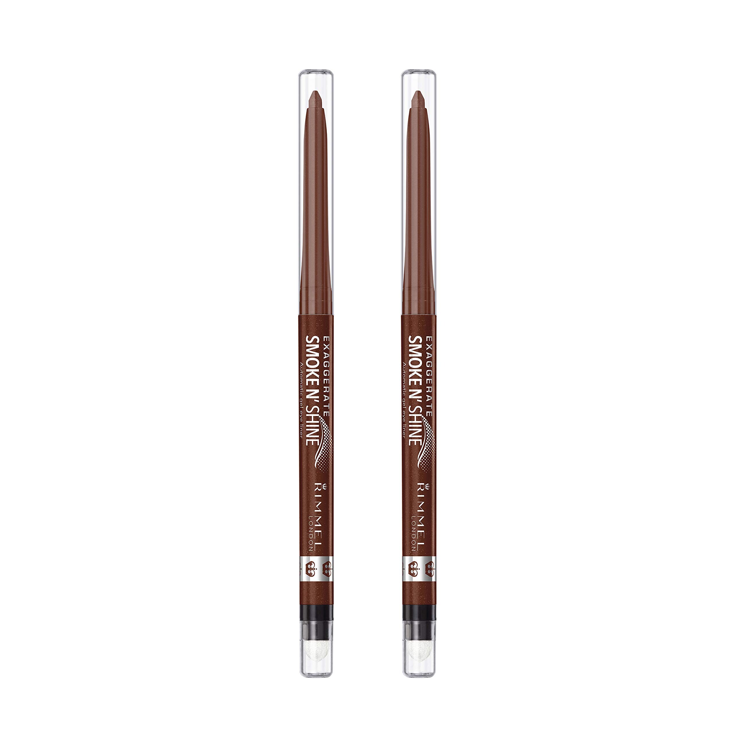 Delineador para Ojos Rimmel Exagerate Eye Definer Copper Bling 2 Piezas-Venta Internacional $1,068