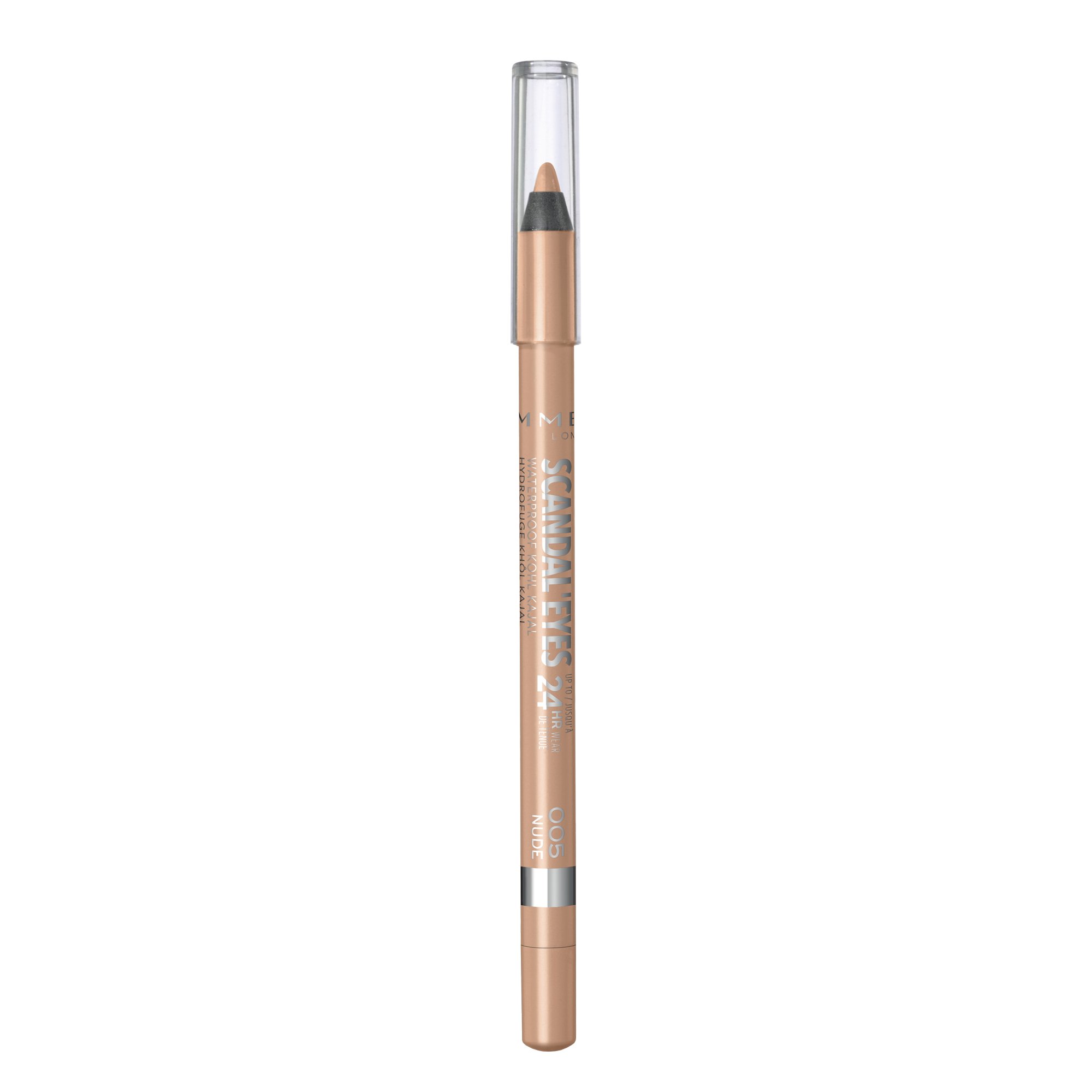 Foto 3 pulgar | Delineador para Ojos Rimmel London Scandaleyes Waterproof Nude-Venta Internacional