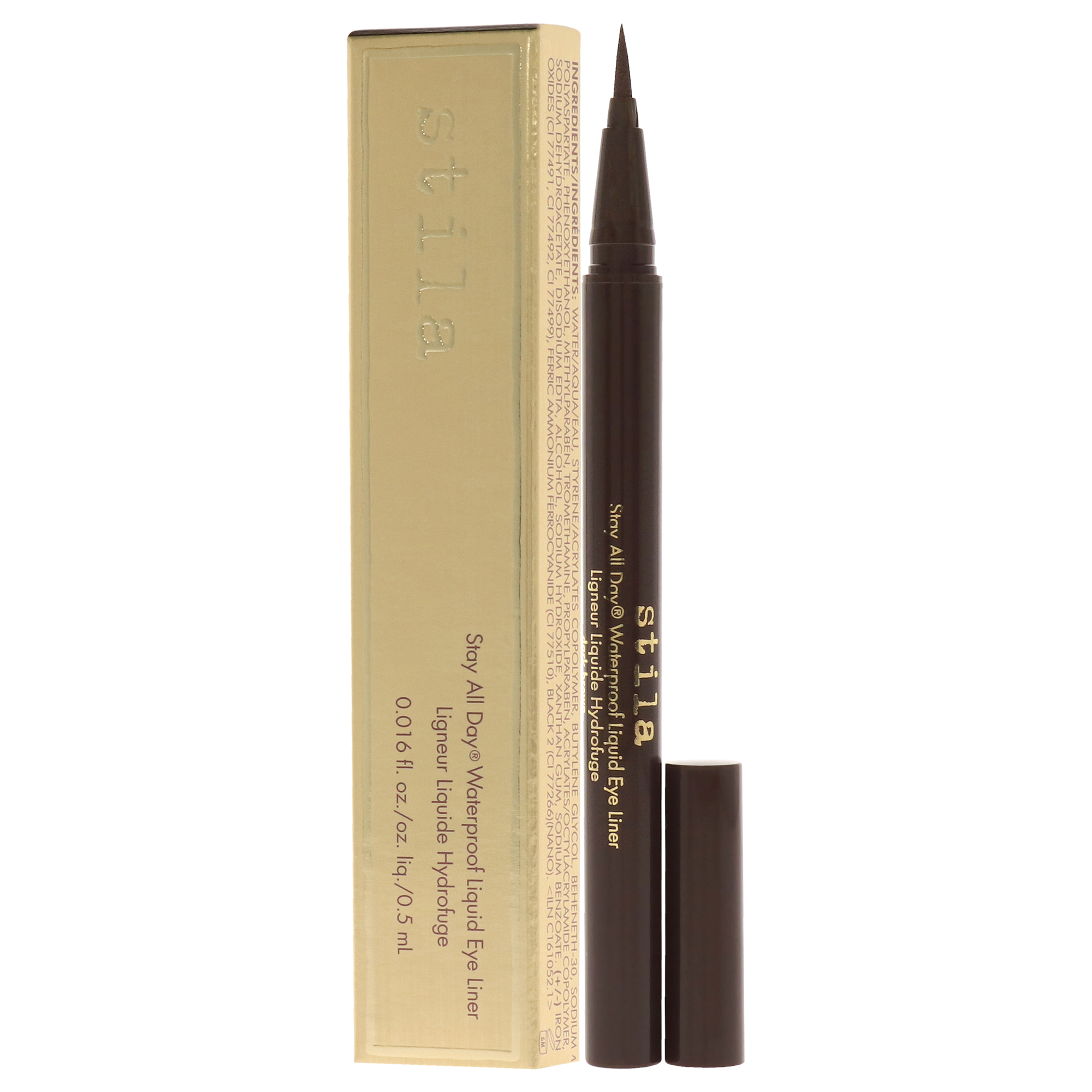 Foto 4 | Delineador De Ojos Líquido Stila Stay All Day Brown Oscuro - Venta Internacional.