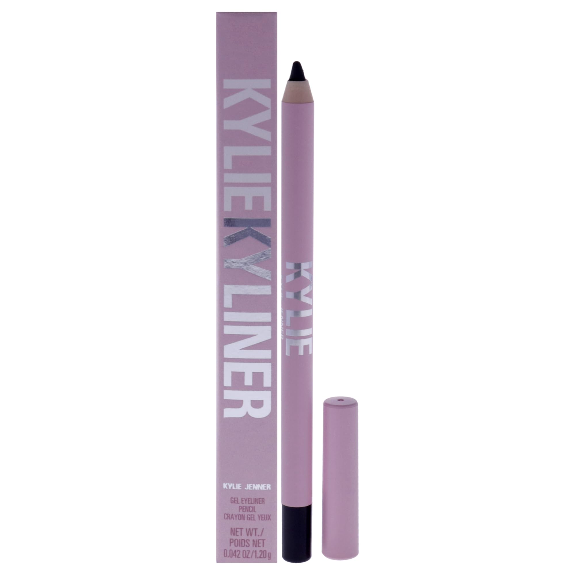 Foto 2 pulgar | Delineador De Ojos Kylie Cosmetics Gel Pencil 002, Color Gris Mate, 1,2 Ml - Venta Internacional.