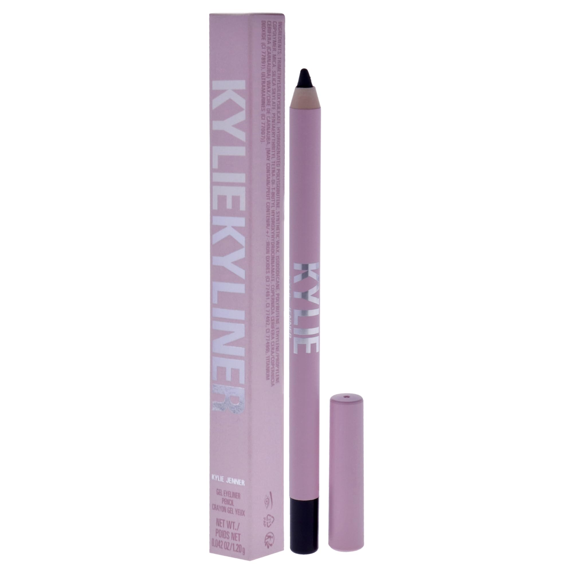 Foto 5 pulgar | Delineador De Ojos Kylie Cosmetics Gel Pencil 002, Color Gris Mate, 1,2 Ml - Venta Internacional.