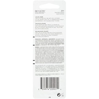 Foto 3 | Delineador Líquido Revlon Colorstay Blackest Black 251 2.5 Ml - Venta Internacional