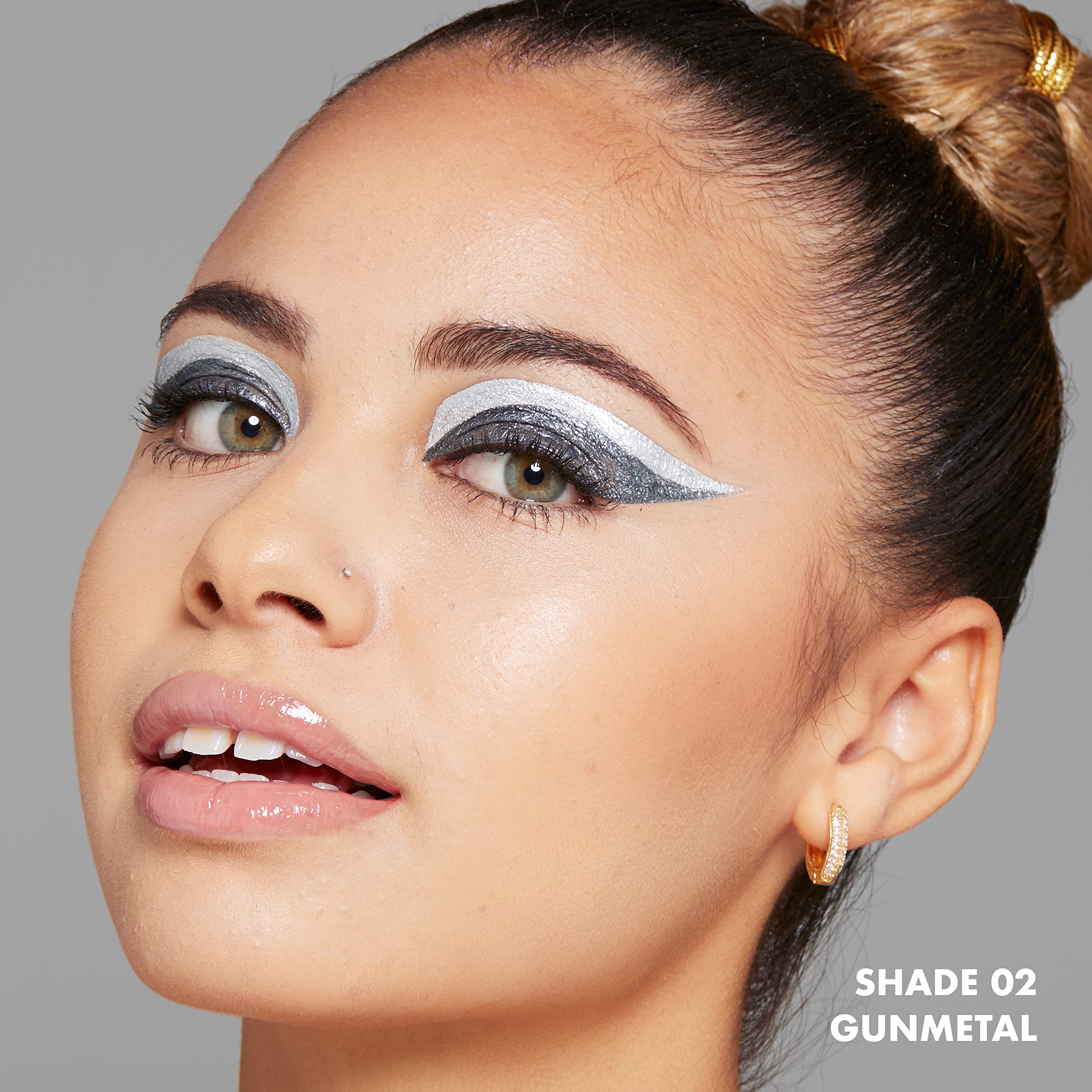 Foto 3 pulgar | Eyeliner Nyx Professional Makeup Epic Wear Metallic Gun Metal - Venta Internacional.