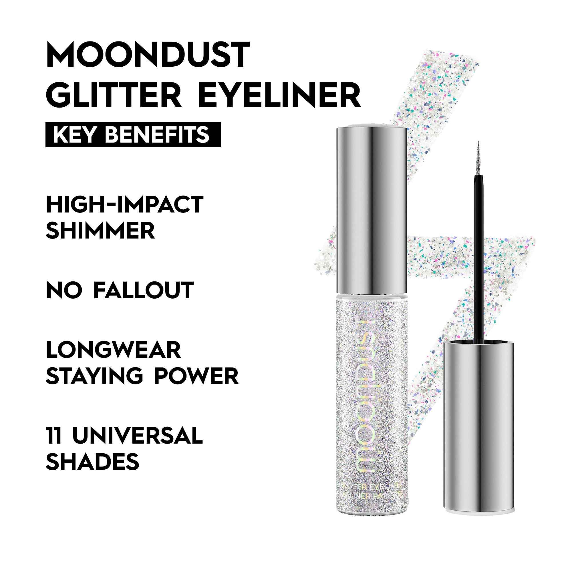 Foto 4 pulgar | Delineador de Ojos con Purpurina Urban Decay Moondust Liquid Pyro - Venta Internacional