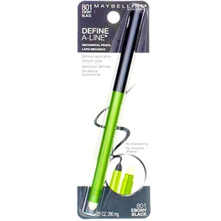 Foto 7 | Delineador De Ojos Maybelline Define-a-line Ebony Black, 1 Ml (paquete De 3) - Venta Internacional.