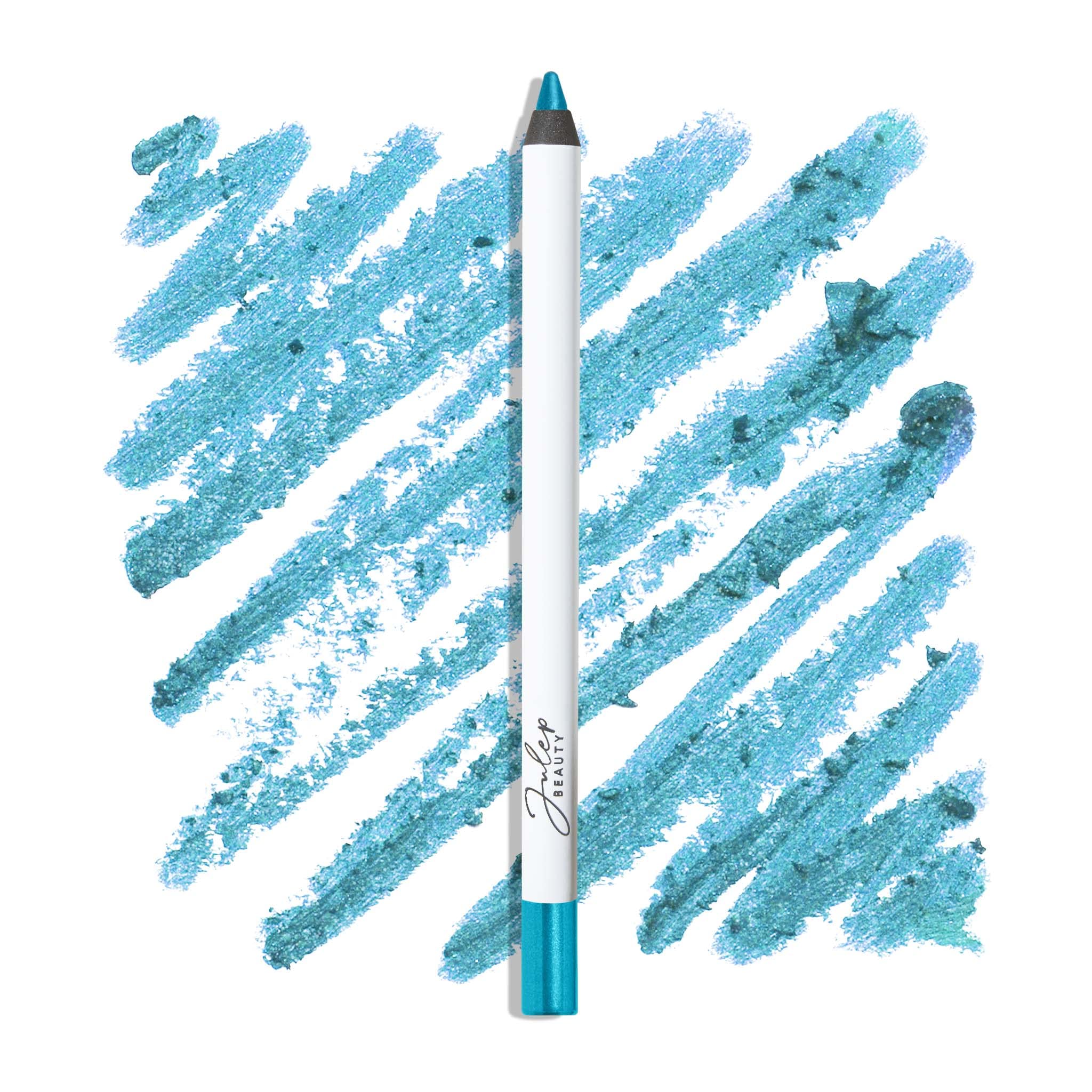 Lápiz Delineador De Ojos Julep When Pencil Con Gel Neon Blue Shimmer - Venta Internacional.