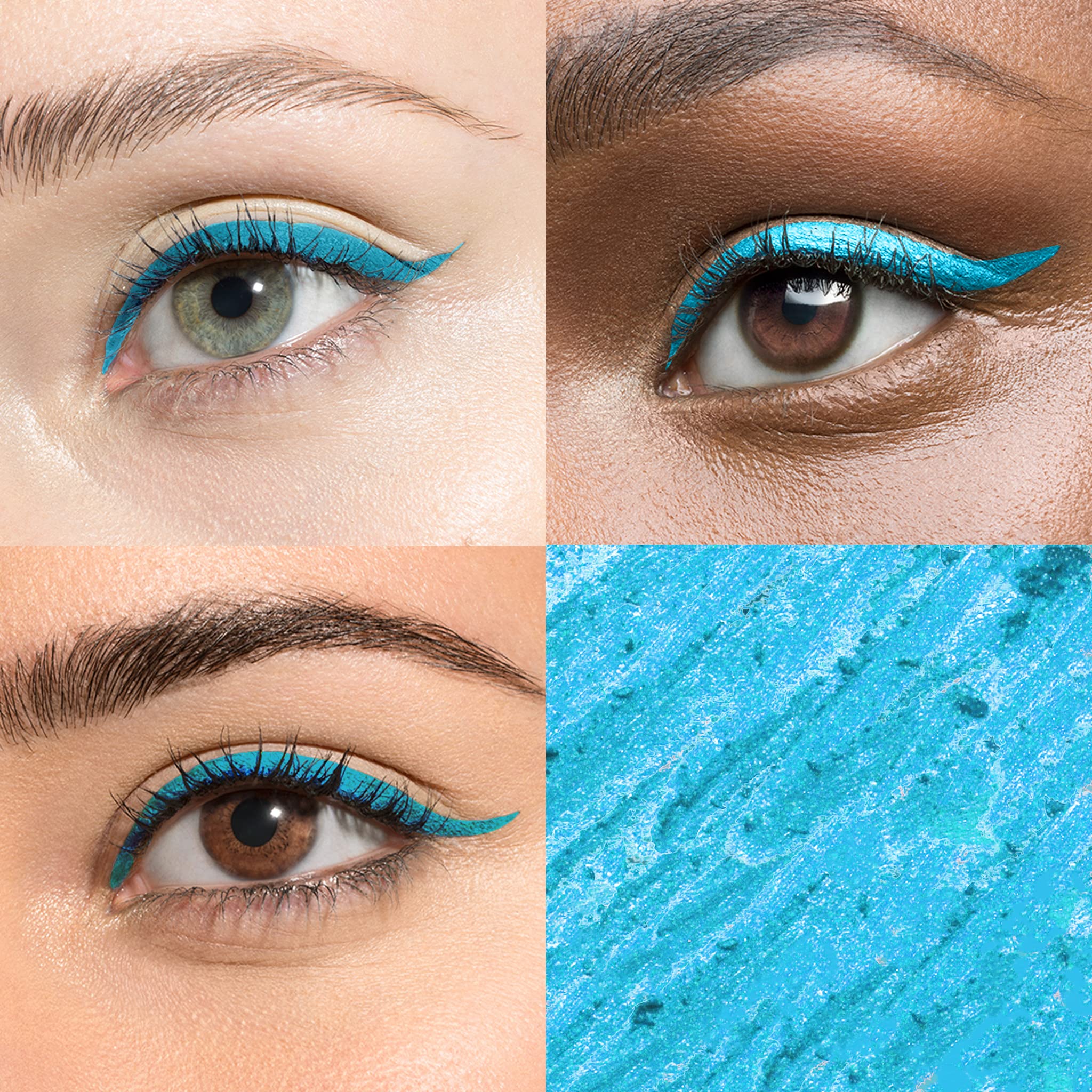 Foto 3 pulgar | Lápiz Delineador De Ojos Julep When Pencil Con Gel Neon Blue Shimmer - Venta Internacional.