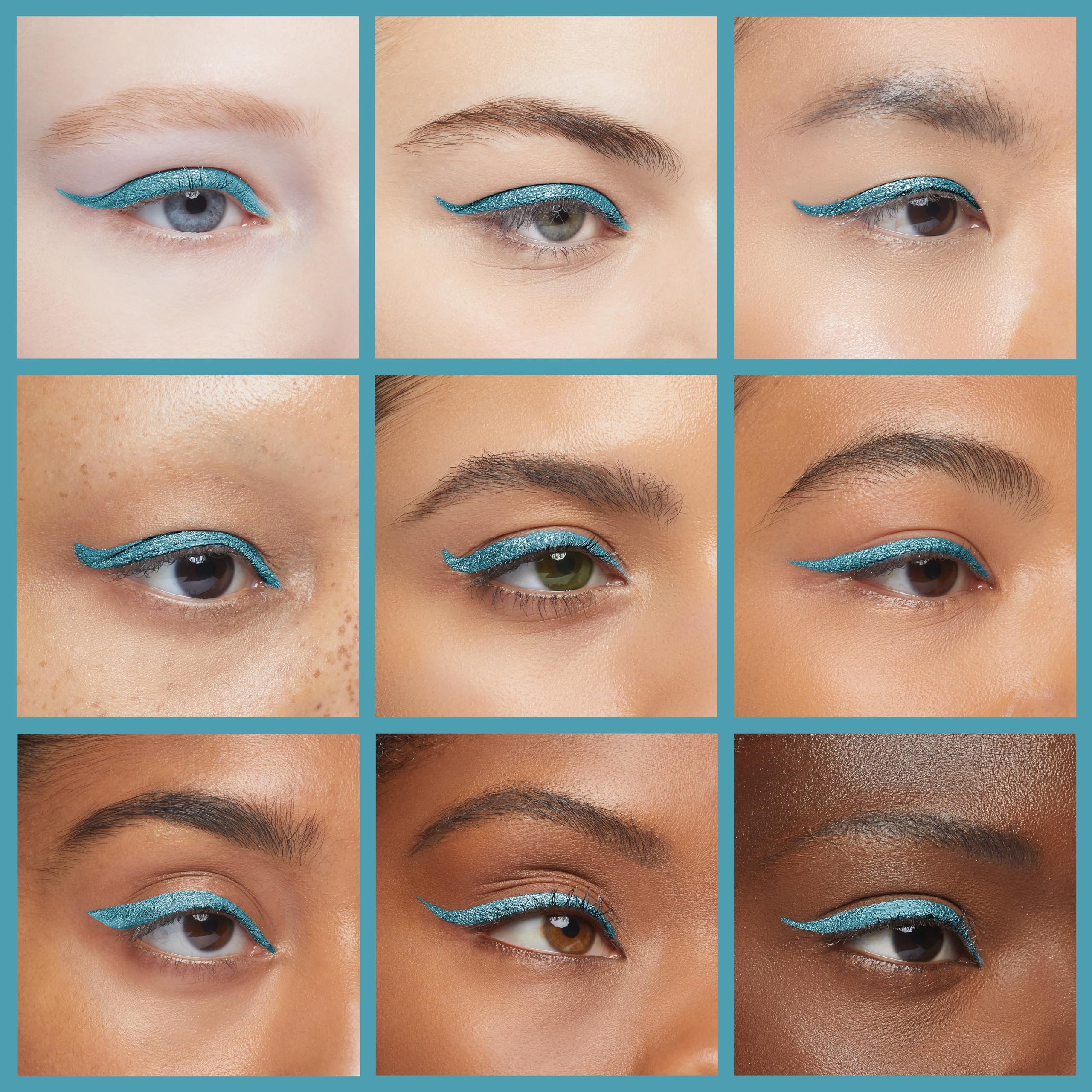 Foto 5 pulgar | Lápiz Delineador De Ojos Julep When Pencil Con Gel Neon Blue Shimmer - Venta Internacional.