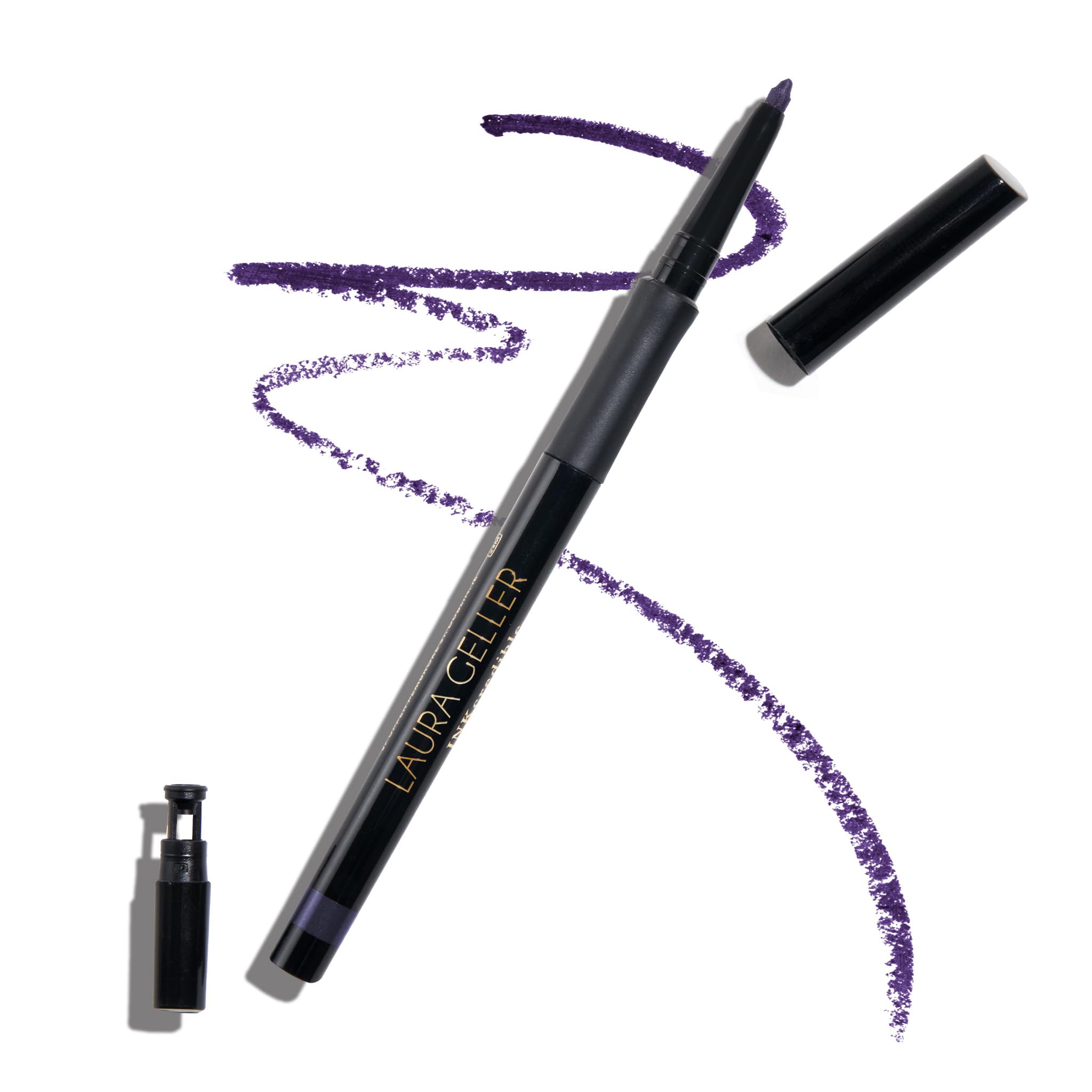 Delineador De Ojos Laura Geller New York Inkcredible Gel Deep Purple - Venta Internacional.