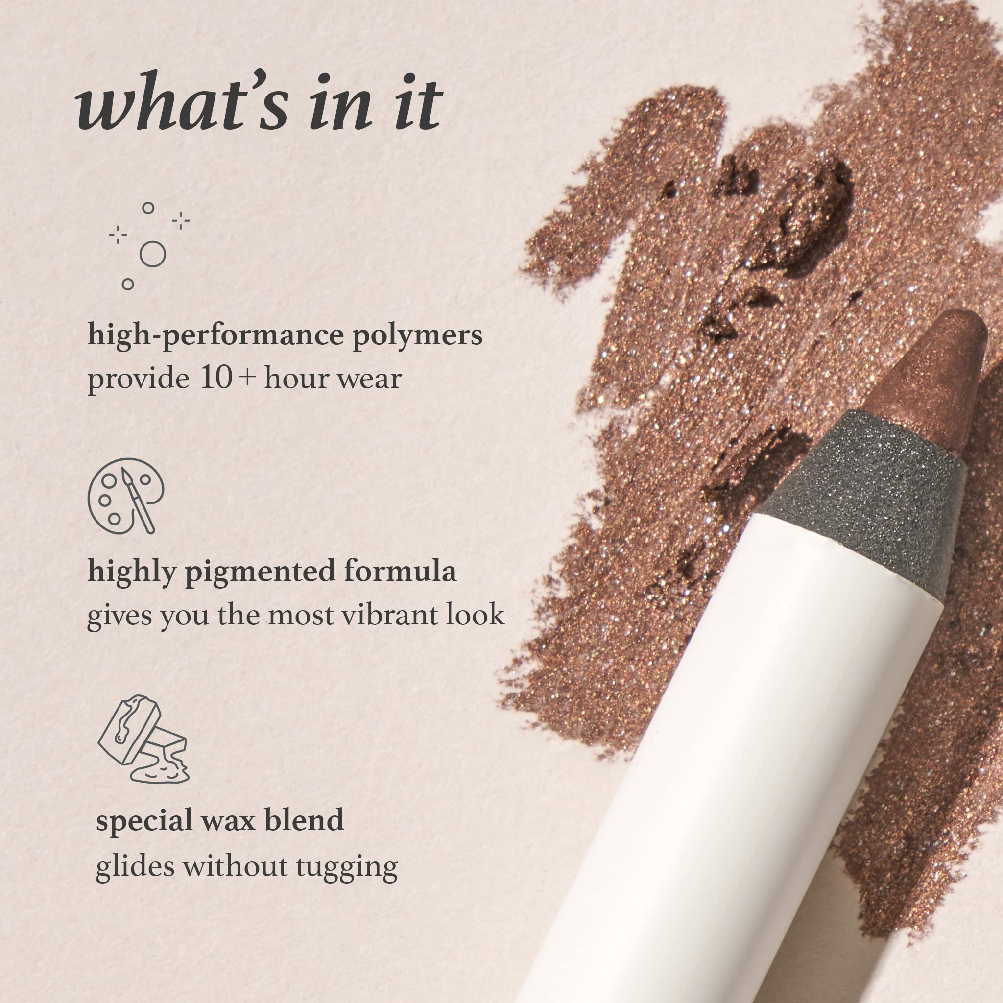 Foto 6 | Lápiz Delineador De Ojos Julep When Pencil Met Gel Toasted Brown - Venta Internacional.