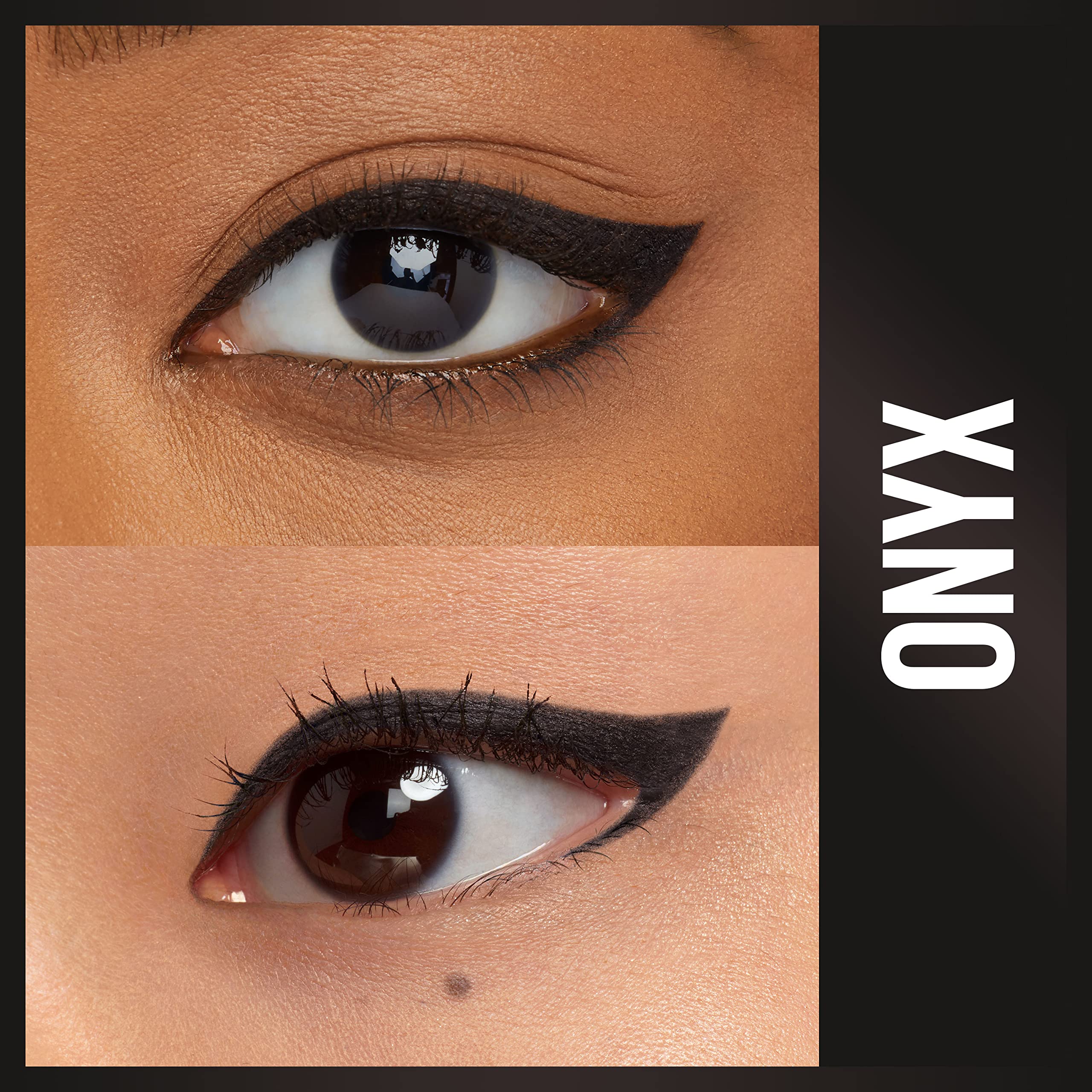 Foto 3 pulgar | Delineador De Ojos Maybelline Unstoppable Waterproof Black Onyx (2 Unidades) - Venta Internacional.