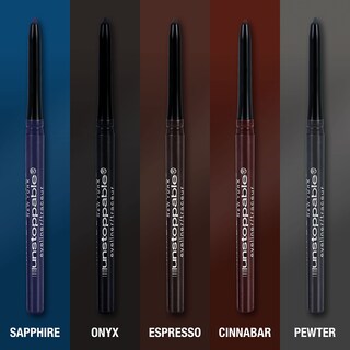 Foto 6 | Delineador De Ojos Maybelline Unstoppable Waterproof Black Onyx (2 Unidades) - Venta Internacional.