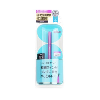 Foto 4 pulgar | Delineador Líquido Dejavu Lasting Fine E Short Brush #1 Deep Bl - Venta Internacional.